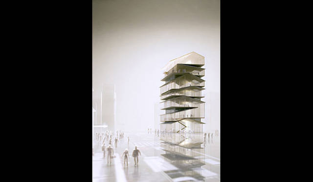 隈 研吾展　Kengo Kuma  　Studies in Organic│浅草文化観光センター（東京都、2011年竣工予定）