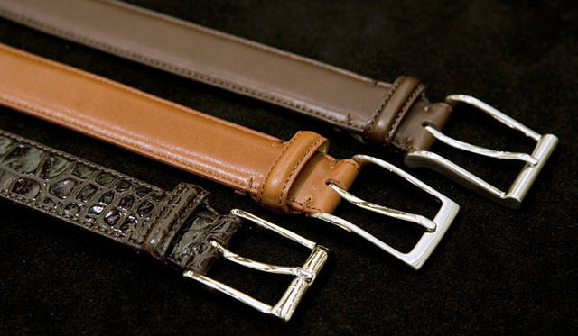 <b>BANEYS NEW YORK│バーニーズ　ニューヨーク</b>　“PATTERN ORDER”ベルト<br>