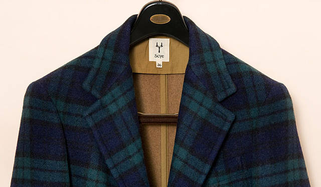 <b>UNITED ARROWS｜ユナイテッドアローズ</b>　ジャパンデザイナーキャラクターブランドコラボレーション「scye（サイ）」<br>ダブルフェイス・チェックジャケット