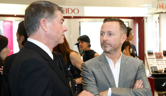 <b>ck Calvin Klein｜ck カルバン・クライン</b>　左から：カルバン・クライン社社長兼最高経営責任者、トム・マリー氏、ケヴィン・ケリガン氏