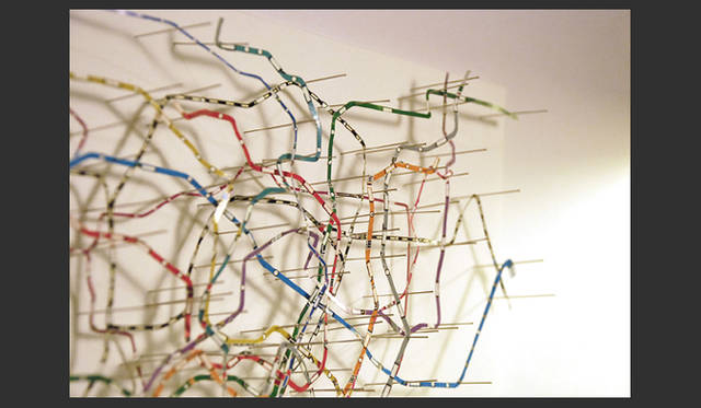 寺山紀彦「metro map」 2008