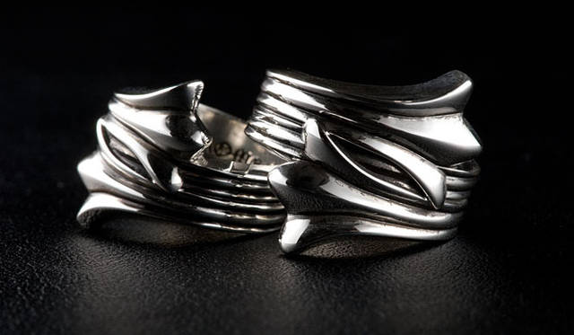 <b>CHROME HEARTS│クロムハーツ</b>　リング 各9万1350円