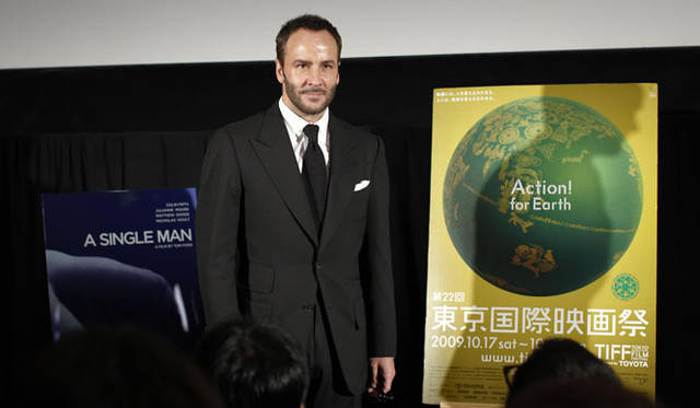 10月19日（月） 初監督映画『シングル・マン』の上映会で舞台あいさつ