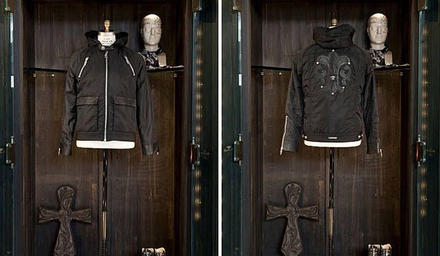 CHROME HEARTS│2009秋冬新作メンズ・コレクション ナイロンジャケット（DEGENERATE）32万2350円