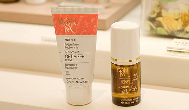 伊勢丹新宿店本館2階ビューティアポセカリー│<b>ヨンカ</b>   「アドバンス オプティマイザー クリーム」、「同 セラム」