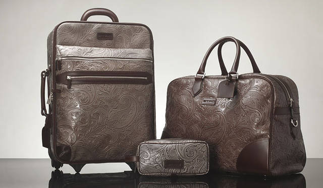 <strong>ETRO│エトロ</strong>　トローリー　36万7500円、ポーチ5万5650円、ボストンバッグ25万2000円