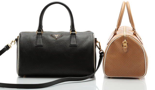 <b>PRADA｜プラダ</b>　ボストンバッグ 各17万8500円