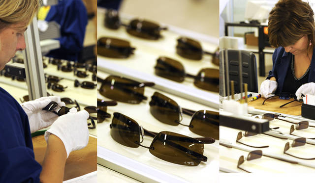 Ray-Ban TECH Carbon Fibre Collection│製造工程