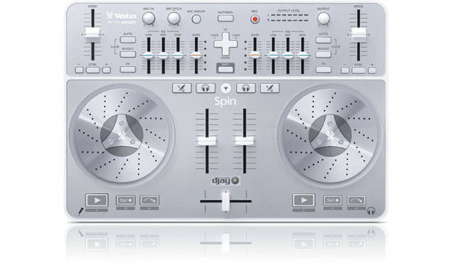 Vestax｜オールインワンDJシステム 「Spin ＋ djay 3.0」