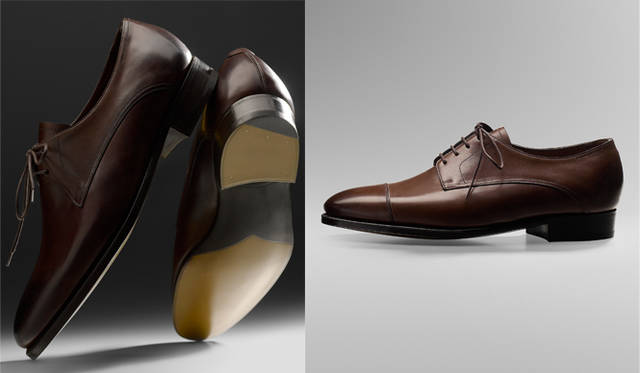 <b>MASSARO｜マサロ</b>　均等・調和・確実なパターンづくり、そして微調整を経て革を裁断、最後にライニングがほどこされる。