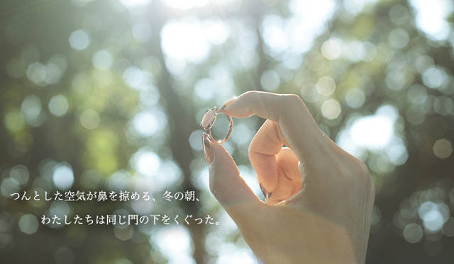 Cartier｜カルティエ<br><br>つんとした空気が鼻を掠める、冬の朝、<br><br>わたしたちは同じ門の下をくぐった。