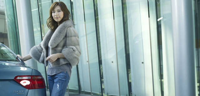 Audi A5｜アウディ A5 × 小泉里子