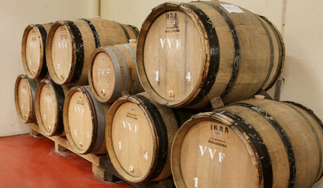 発酵中の2009年ヴィエイユ・ヴィーニュ・フランセーズ