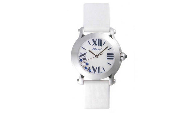 Chopard／Happy Sport MarkⅡ Mini Mobile Sapphire｜ショパール／ハッピースポーツ マークⅡ ミニ モバイル サファイア 