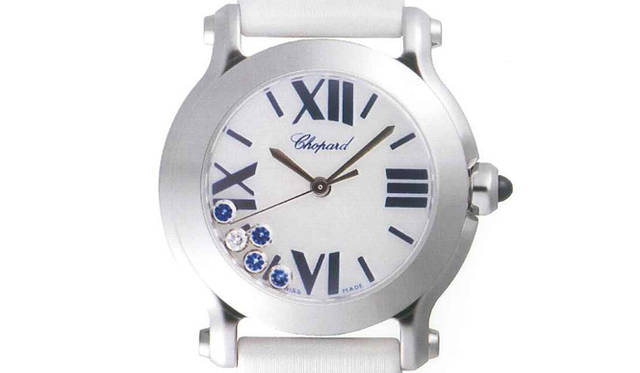 Chopard／Happy Sport MarkⅡ Mini Mobile Sapphire｜ショパール／ハッピースポーツ マークⅡ ミニ モバイル サファイア 