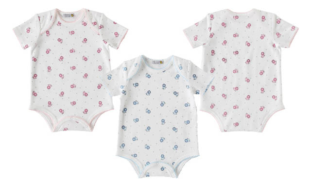 <b>BARNEYS NEW YORK BABY COLLECTION｜バーニーズ　ニューヨーク</b> プリントワンジー 各3675円