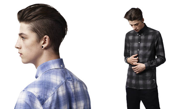 FRED PERRY×STUSSY DELUXE｜「BLANK CANVAS 2010」 Check Printed Shirt 2万3100円