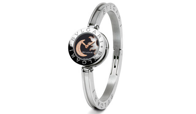 「B.zero1」／クォーツ、SSケース＆ブレスレット、ケース径 22mm 38万8000円 ブルガリ ジャパン Tel. 03-6362-0100