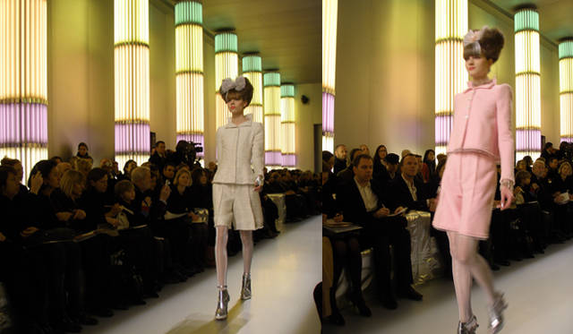 CHANEL｜シャネル　2010年春夏オートクチュールコレクションより。