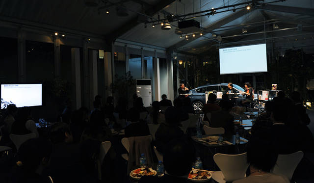 BMW Studio ONE｜ゲストにはカフェのビュッフェメニューが振る舞われた