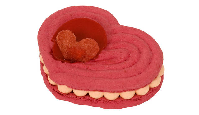 ラデュレ｜LADURÉE｜ 「ハート・マカロン」フレーズ・コクリコ　2人用 2100円（ラデュレ／ラデュレ ジャパン）