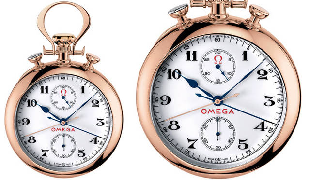 <em>オメガ｜OMEGA</em>／オリンピック　ポケットウォッチ（18Kレッドゴールド）