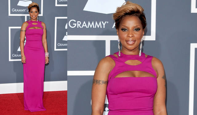 第52回グラミー賞授賞式　メアリー・J・ブライジ｜Mary Jane Blige　©Courtesy of: Gucci/FilmMagic.