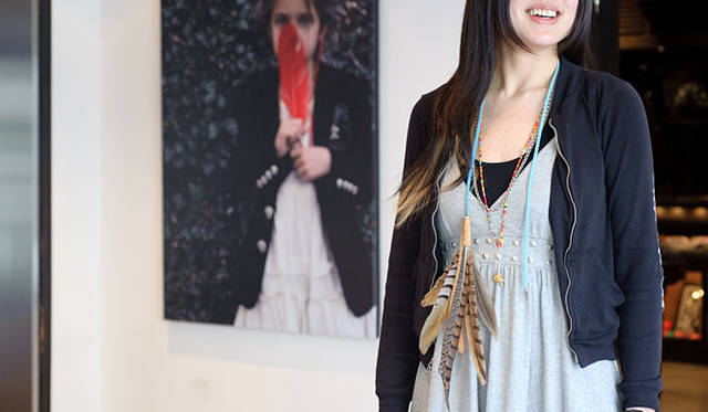 <b>CHROME HEARTS｜クロムハーツ</b>　羽根のアクセサリー 3万2250円