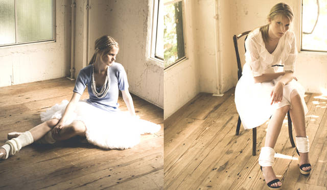 <strong>中山路子｜MUVEIL</strong><br />10年春夏コレクション──東京フェミニンの新しいかたち