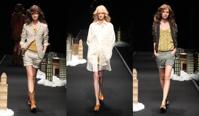 <strong>熊切秀典｜beautiful people</strong><br />  2010年春夏コレクション──東京フェミニンの新しいかたち