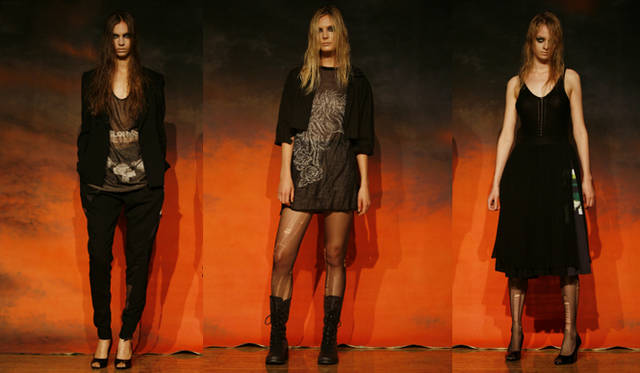 <strong>坂部三樹郎｜MIKIOSAKABE</strong><br />  10年春夏コレクション──リアルとモードが交差する、これぞ東京モードの真骨頂！