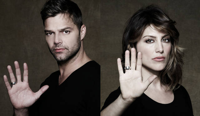 BVLGARI｜ブルガリ｜Ricky Martin、Jennifer Esposito ｜Photo donated by Fabrizio Ferri