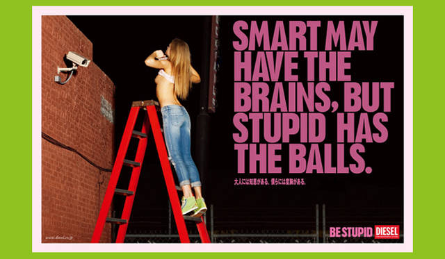 ディーゼル｜2010年春夏広告キャンペーン 「BE STUPID」