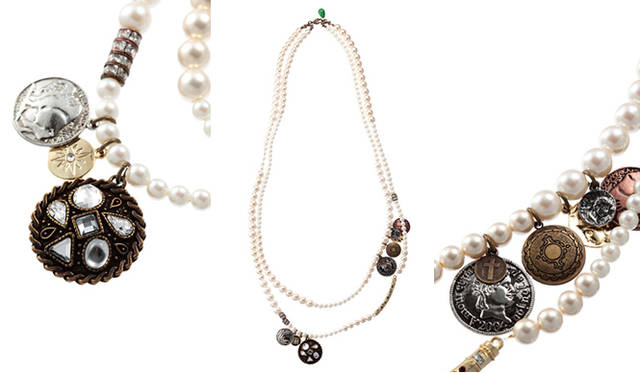 <b>BANEYS NEW YORK│バーニーズ　ニューヨーク</b>　joujou VINTAGE PEARL NECKLACE 1万3965円