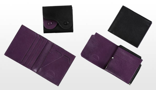 バーニーズ　ニューヨーク｜LARCO BARENO ウォレット 左上 1万3125円、左下 1万7325円、右上 2万5200円、右下 1万7850円（新宿5階・横浜4階・銀座1階・神戸店1階）　イタリアの熟練職人によって生産される老舗レザーファクトリーブランド「ラルコ バレーノ」から2つ折りウォレット、マネークリップ、コインケース、カードケースが登場。