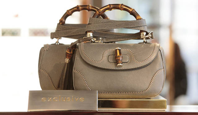 <b>GUCCI｜グッチ</b>　今回のイベントでのみ販売される限定の「ニューバンブーバッグ」