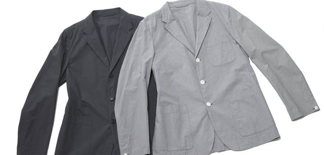 　シャツ地のジャケット 各3万9900円