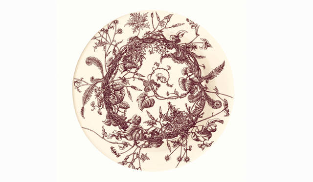 HERMÈS｜エルメス｜テーブルウエア 「メゾン アンシャンテ」｜スーププレート　1万1550円