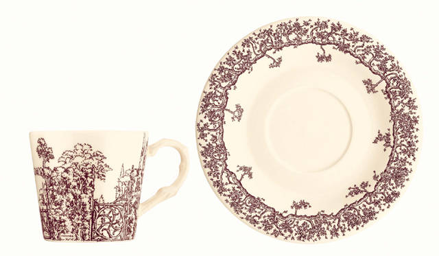 HERMÈS｜エルメス｜テーブルウエア 「メゾン アンシャンテ」｜コーヒーカップ＆ソーサー　1万0080円