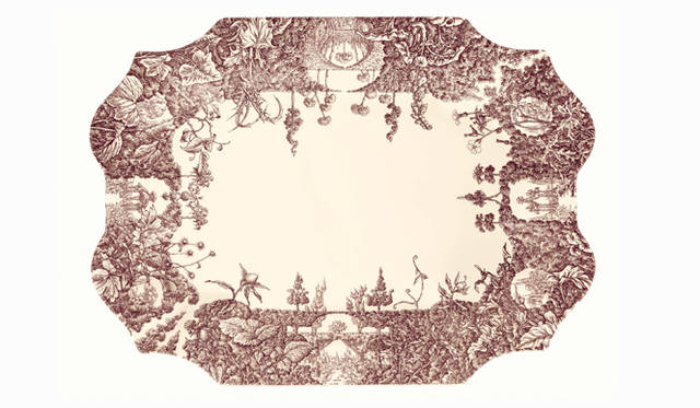 HERMÈS｜エルメス｜テーブルウエア 「メゾン アンシャンテ」｜レクタンギュラープレート　9万9750円