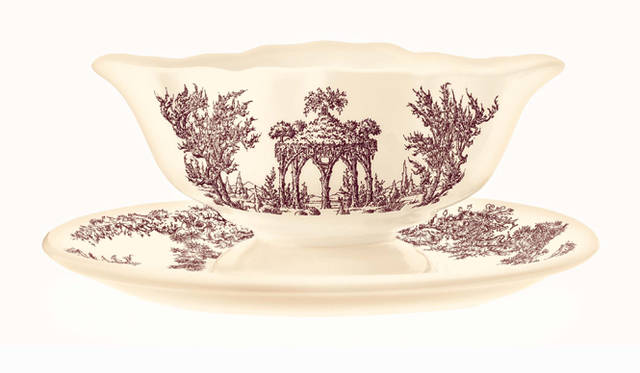 HERMÈS｜エルメス｜テーブルウエア 「メゾン アンシャンテ」｜ソースボート　3万6750円