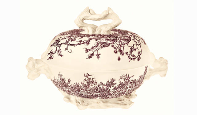 HERMÈS｜エルメス｜テーブルウエア 「メゾン アンシャンテ」｜スープチューリン　13万1250円