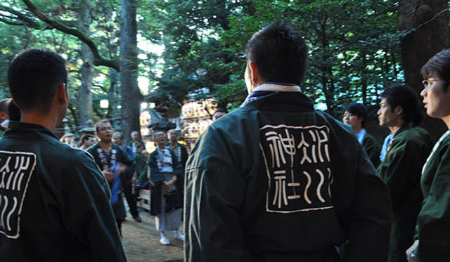 塚田有一│みどりの触知学｜例大祭（赤坂氷川神社）