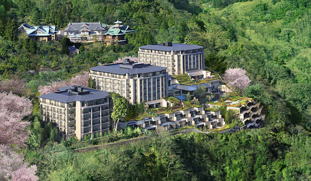 リゾートトラスト｜エクシブ箱根離宮｜外観