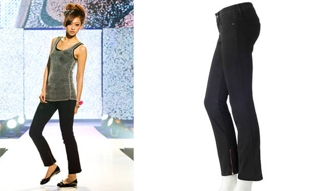 神戸コレクション2010SPRING/SUMMER│バーニーズ　ニューヨーク│I AM by AGYNESS DEYN for BARNEYS GREEN<br>デニム2万3100円