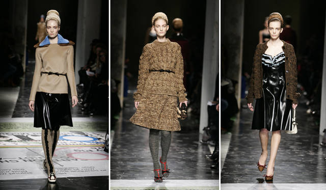 プラダ｜PRADA｜2010-11秋冬コレクションより。