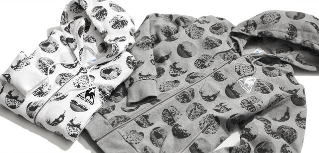 <br />スウェットジャケット ともに9345円