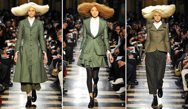 2010-11秋冬｜Junya Watanabeコレクションより。