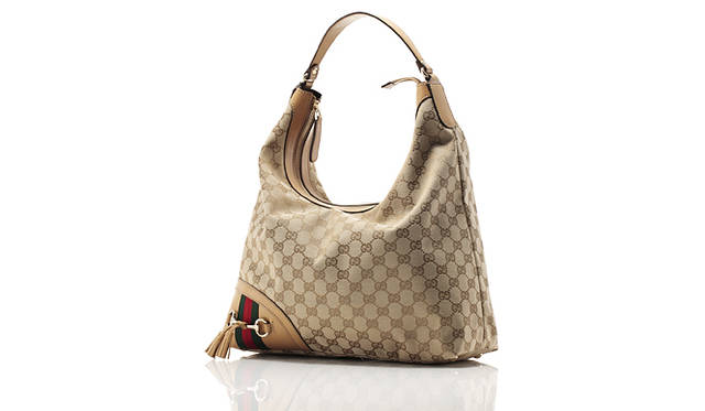 <b>GUCCI｜グッチ</b>　ホーボーバッグ 8万7150円