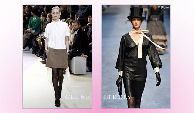 <br />「“フェミニンミニマリズム”にも注目。セリーヌやエルメスのルックのように、無駄を削ぎ落としたシンプルなシルエットとディテールのなかに、香り立つようなフェミニニティが詰まっているのがすてき」